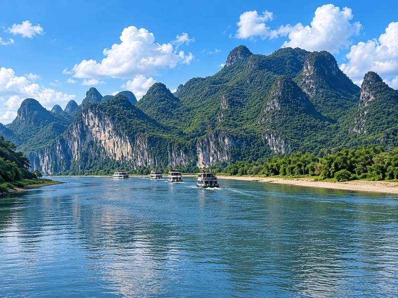 Guilin 4-Star Luxury Li River Cruise – Scenic Journey with Lunch